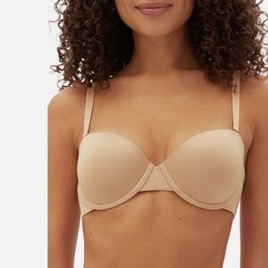 Gap GapBody Women's Everyday Essentials Multi-Way Bra GPW00356 - Brush Beige